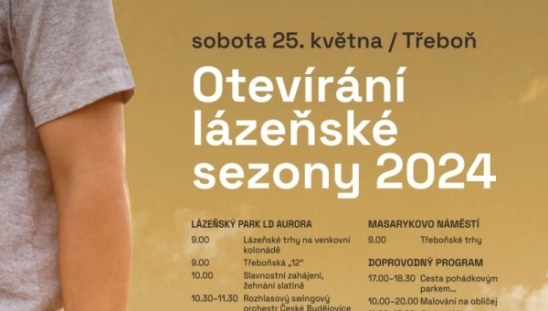 25. května 2024 - Otevírání lázeňské sezony v Třeboni